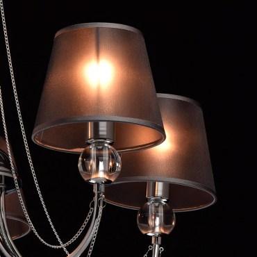 Люстра потолочная MW-Light 684010305 Федерика 5x40W E14